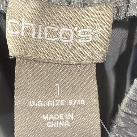 NWT Chico’s Solid Side-Slit Maxi Skirt Size 8 - Picture 12 of 12